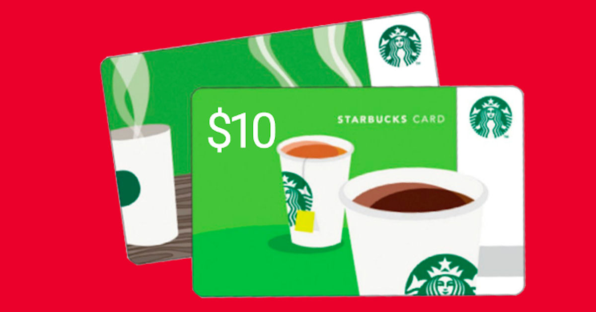 Free 10 Starbucks eGift Card Free Product Samples