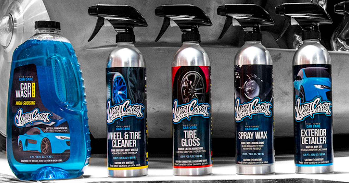 Free West Coast Customs Car Care Product Sample Free Product Samples