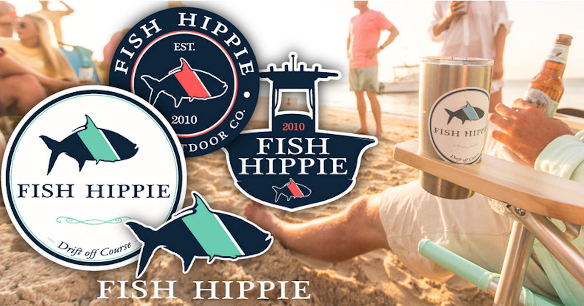 Free Fish Hippie Stickers Free Product Samples