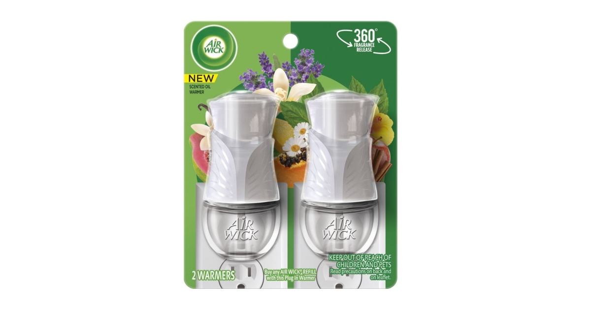 Free 2 Pack of Air Wick Scented Warmers at Target