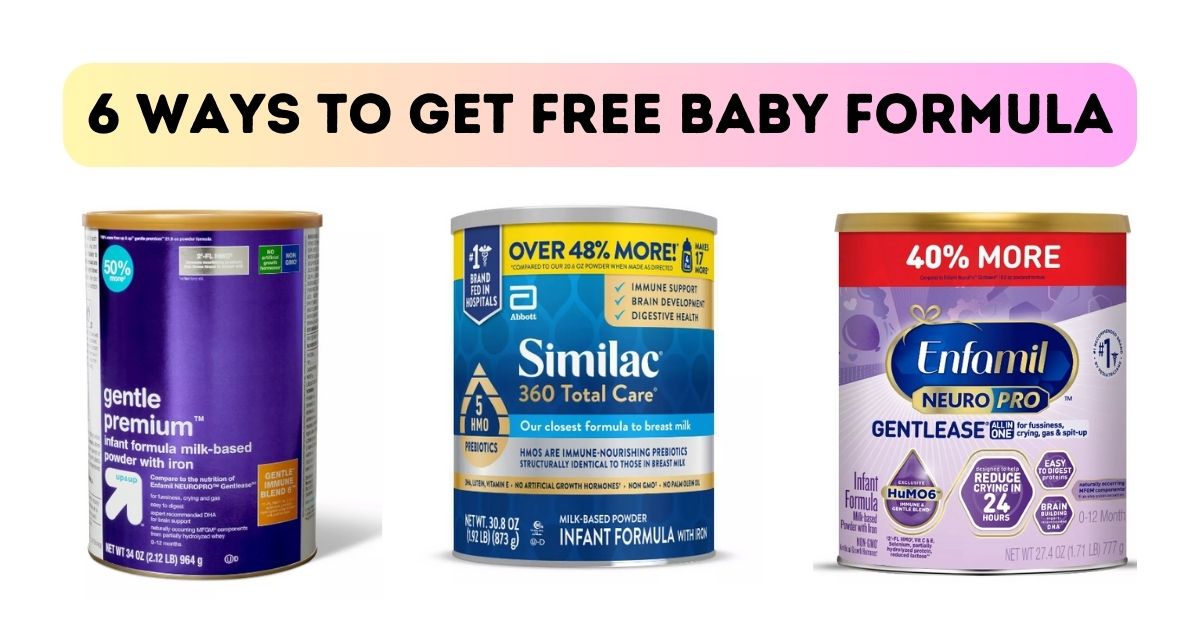free baby formula
