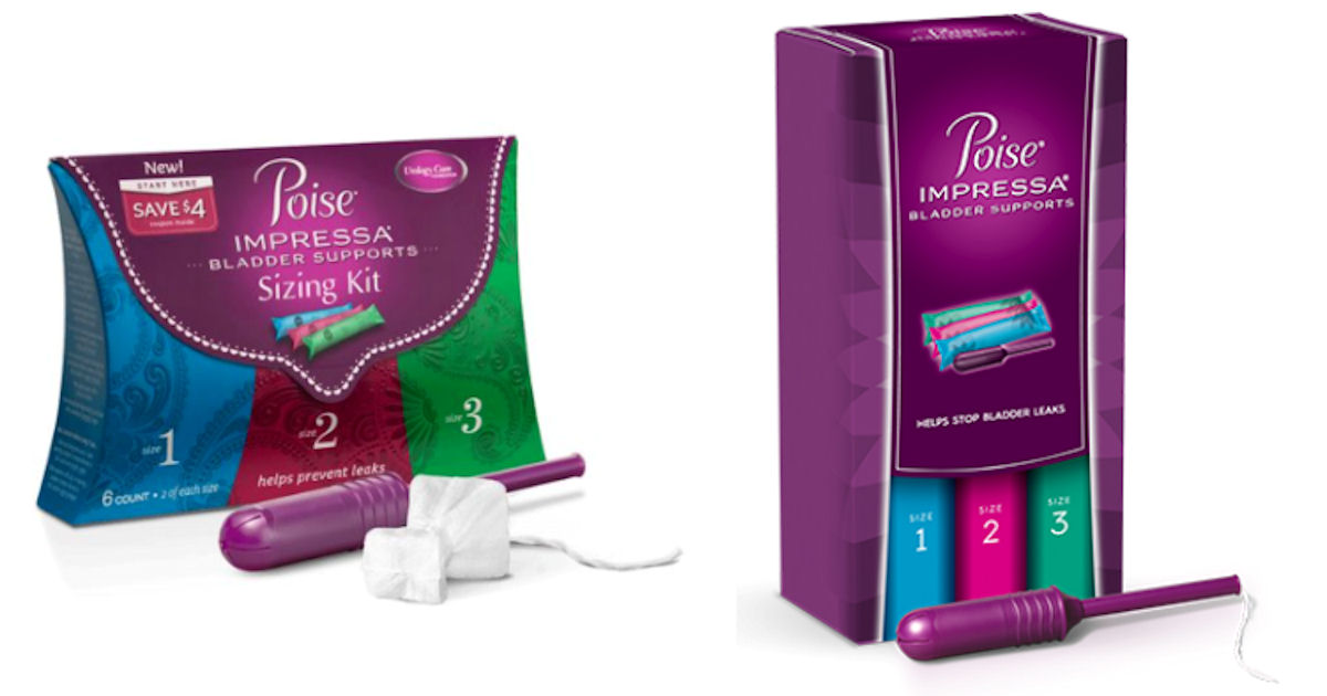 Free Poise Impressa Sample Pack Free Product Samples